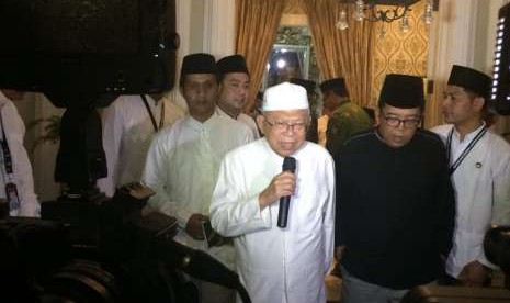 Calon wakil presiden (cawapres) Ma'ruf Amin.