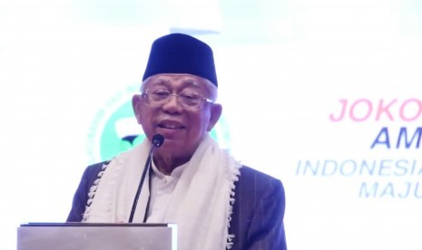 Calon Wakil Presiden nomor urut 01, Ma'ruf Amin