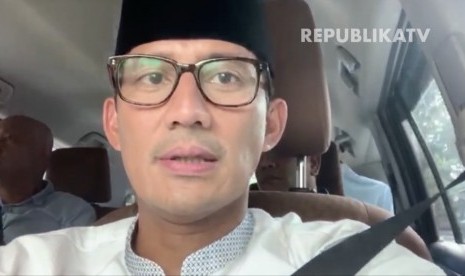 Calon Wakil Presiden nomor urut 02, Sandiaga Uno