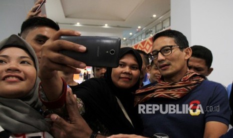 Calon Wakil Presiden nomor urut 02 Sandiaga Uno 