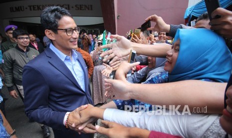 Calon Wakil Presiden RI Sandiaga Salahudin Uno 