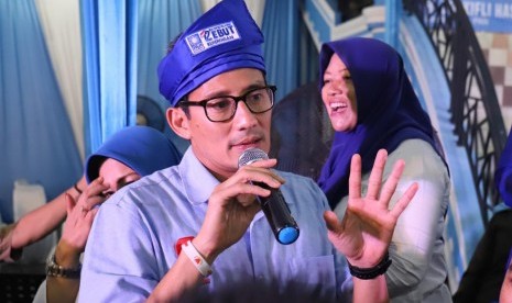 Calon wakil presiden, Sandiaga Uno