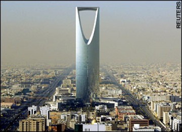 Calon menara tertinggi di dunia yang dimiliki Kingdom Holding Co, Arab Saudi. (ilustrasi)