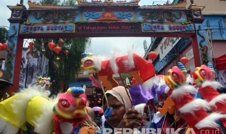 cap go meh di bogor Senin(22/2)