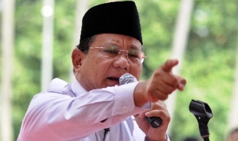 Capres, Prabowo Subianto