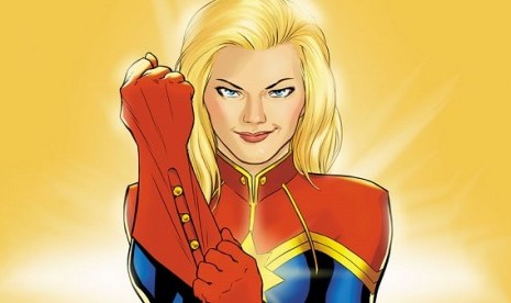 Captain Marvel, superhero perempuan terkuat.