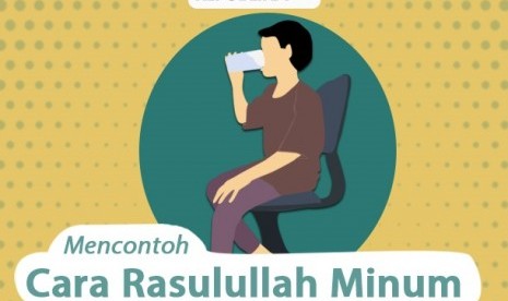 Cara Rasulullah SAW minum