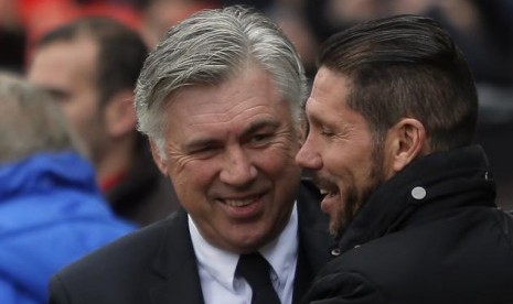 carlo ancelotti dan diego simeone