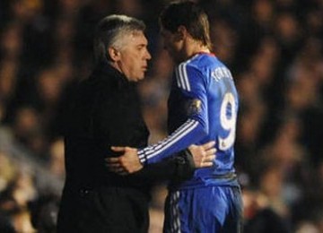 Carlo Ancelotti-Fernando Torres