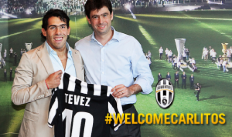 Carlos Tevez resmi berkostum Juventus musim depan.