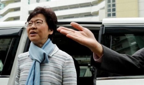 Carrie Lam Cheng Yuet-ngor terpilih menjadi pemimpin eksekutif Hong Kong selanjutnya dalam pemungutan suara Ahad (26/3).