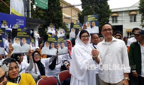 Pasangan calon wali kota dan wakil wali kota Bandung, Nurul Arifin-Chairul Yaqin 