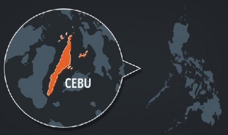 Cebu, lokasi tabrakan kapal kargo dan kapal penumpang di Filipina Tengah.