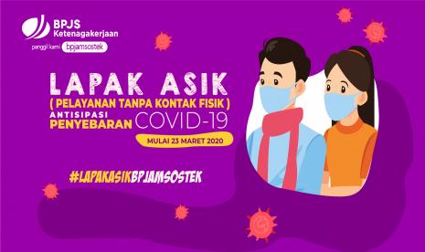 Cegah Corona, BPJAMSOSTEK Aktifkan Protokol Lapak Asik