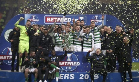 Celtic berhasil menjadi juara Piala Liga Skotlandia