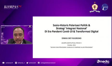 Cendekiawan sosial politik Dimas Oky Nugroho, PhD.