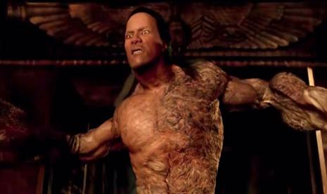 CGI Scorpion King di film The Mummy Return.