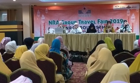 Chairwoman NRA Group, Irmawati Mochtar Asrul (paling kanan) membuka NRA Fair 2019.