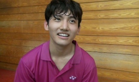 Changmin DBSK usai main badminton