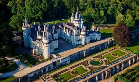 Chateau d'Usse, di Paris Prancis