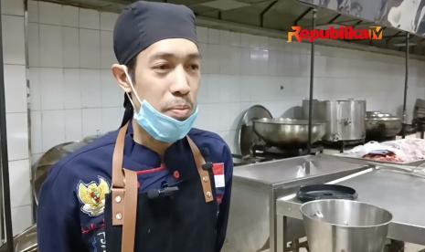 Chef makanan jamaah haji Indonesia asal Lombok, NTB, Hamdani