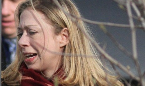 Chelsea Clinton yang cemas