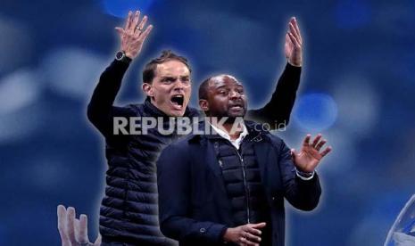 Pelatih Chelsea Thomas Tuchel Vs pelatih Crystal Palace Patrick Vieira.