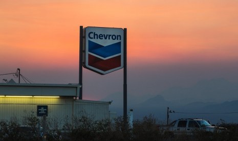 Chevron logo (Ilustrasi)