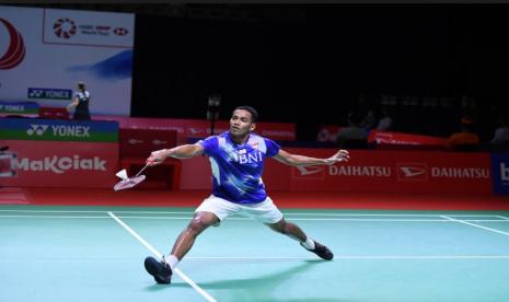 Chico Aura Dwi Wardoyo langsung terhenti di babak pertama Indonesia Masters 2021.