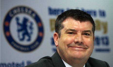  Chief Executive Chelsea FC, Ron Gourlay, menggelar konferensi pers terkait kedatangan Chelsea ke Indonesia. 