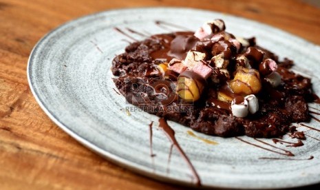 Chocolate Soft-Cookie Pizza kreasi Pipilitin Cocoa