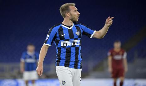 Gelandang Inter Milan Christian Eriksen.