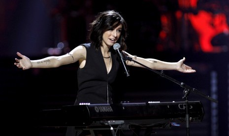 Christina Grimmie, kontestan The Voice, yang menjadi korban penembakan mati.