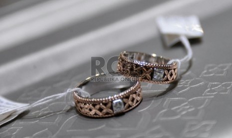 Cincin kawin Kekaseh karya Anne Avantie mengambil inspirasi dari enam motif batik.