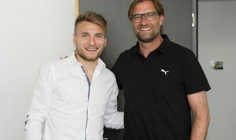 Ciro Immobile dan Juergen Klopp