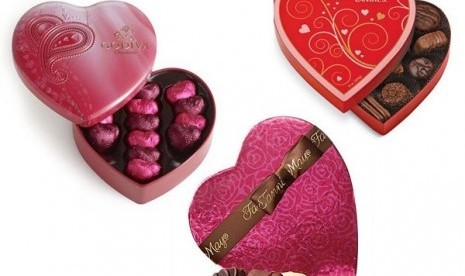 Coklat valentine (Ilustrasi)