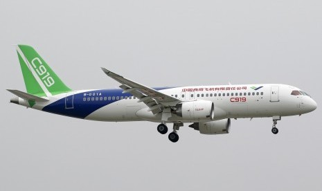 Comac C919 milik Cina