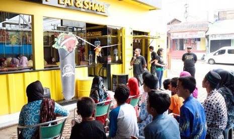 Container Kebab Baba Rafi di Jatinangor.