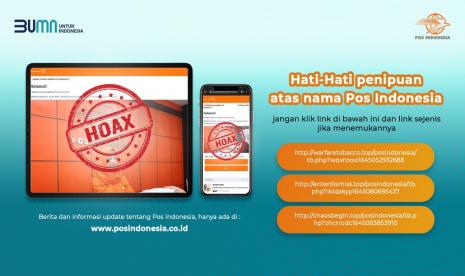 Corporate Secretary PT Pos Indonesia (Persero) Tata Sugiarta mengatakan bahwa Pos Indonesia saat ini tidak memiliki program hadiah. Oleh karena itu, Pos Indonesia mengimbau masyarakat untuk tidak mengklik beragam tautan tersebut dan tetap berhati-hati akan informasi yang tersebar luas pada aplikasi pesan dan media sosial yang mengatasnamakan Pos Indonesia