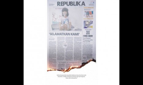 Kover Koran Republika edisi Selasa (17/9/2019).