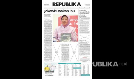 Cover Republika Edisi Social distancing  