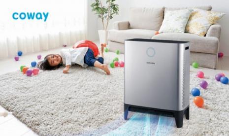 Coway Air Purifier mengoptimalkan sirkulasi udara, memastikan kita bernapas pada udara bersih dengan menyaring debu halus, bau tidak sedap, asap, bakteri dan virus