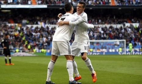 CR7 bersama Gareth Bale