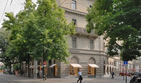 Credit Suisse headquarters as of 2009 (illustration)