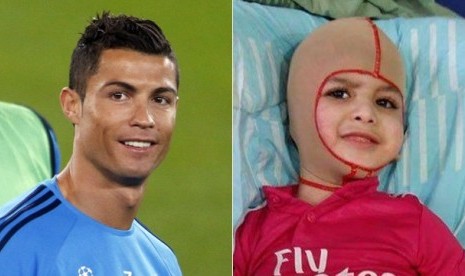 Cristiano Ronaldo dan Ahmad Dawabsheh