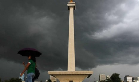 Cuaca kota jakarta (Ilustrasi)