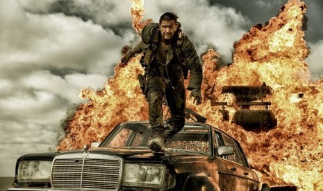 Cuplikan adegan di film Mad Max: Fury Road