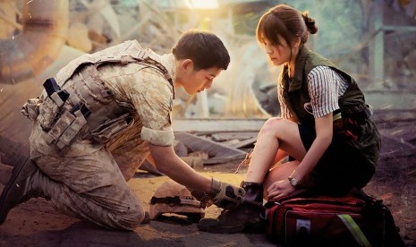 Cuplikan dari film Descendants of the Sun.