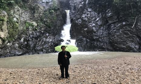 Curug Dengdeng di Kecamatan Rumpin, Kabupaten Bogor.