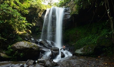 Curug Kura Mas di Dusun Kuyung Arang, Pekon Sedayu, Kecamatan Wonosobo, Kabupaten Tanggamus, Lampung.